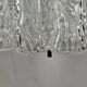 Murano glass chandelier with 14 tubular pendants
