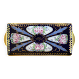 Decorative dish in Limoges earthenware