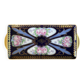 Decorative dish in Limoges earthenware