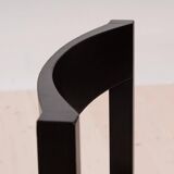 Vintage dining set, 4 chairs, extendable dining table, rope seating, 1970s