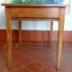 Cherry wood desk nineteenth century with a belt drawer 92 x 67 x 60 cm