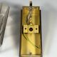 60s 70s Wall Lamp Wall Sconce Glashütte Limburg Germany Glass & Metal