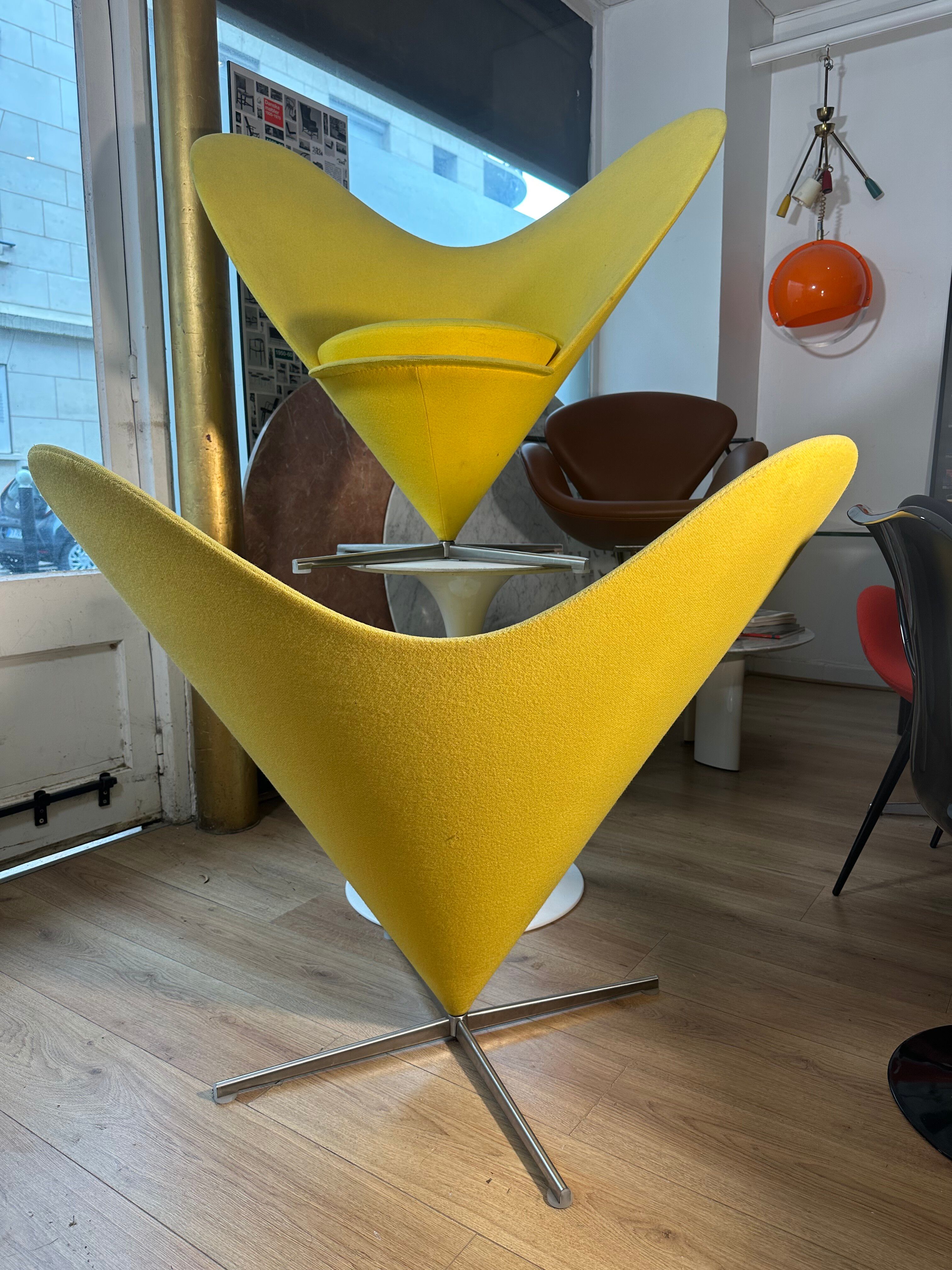 Heart cone chair Verner Panton for Vitra