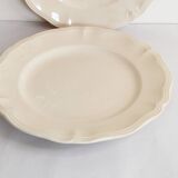 Plates in Terre de Fer earthenware from Sarreguemines