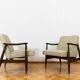 Paire de fauteuils GFM87 par Juliusz Kędziorek, Pologne, 1960