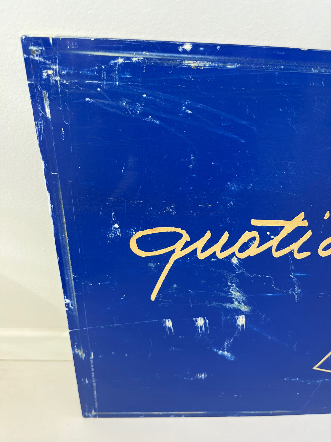 Advertising panel PTT years 60/75