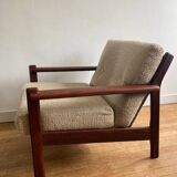 Scandinavian vintage teak armchair