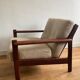 Fauteuil scandinave teck vintage