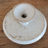 White porcelain display cup of the nineteenth century