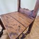 Pair of old children's chairs made of solid wood