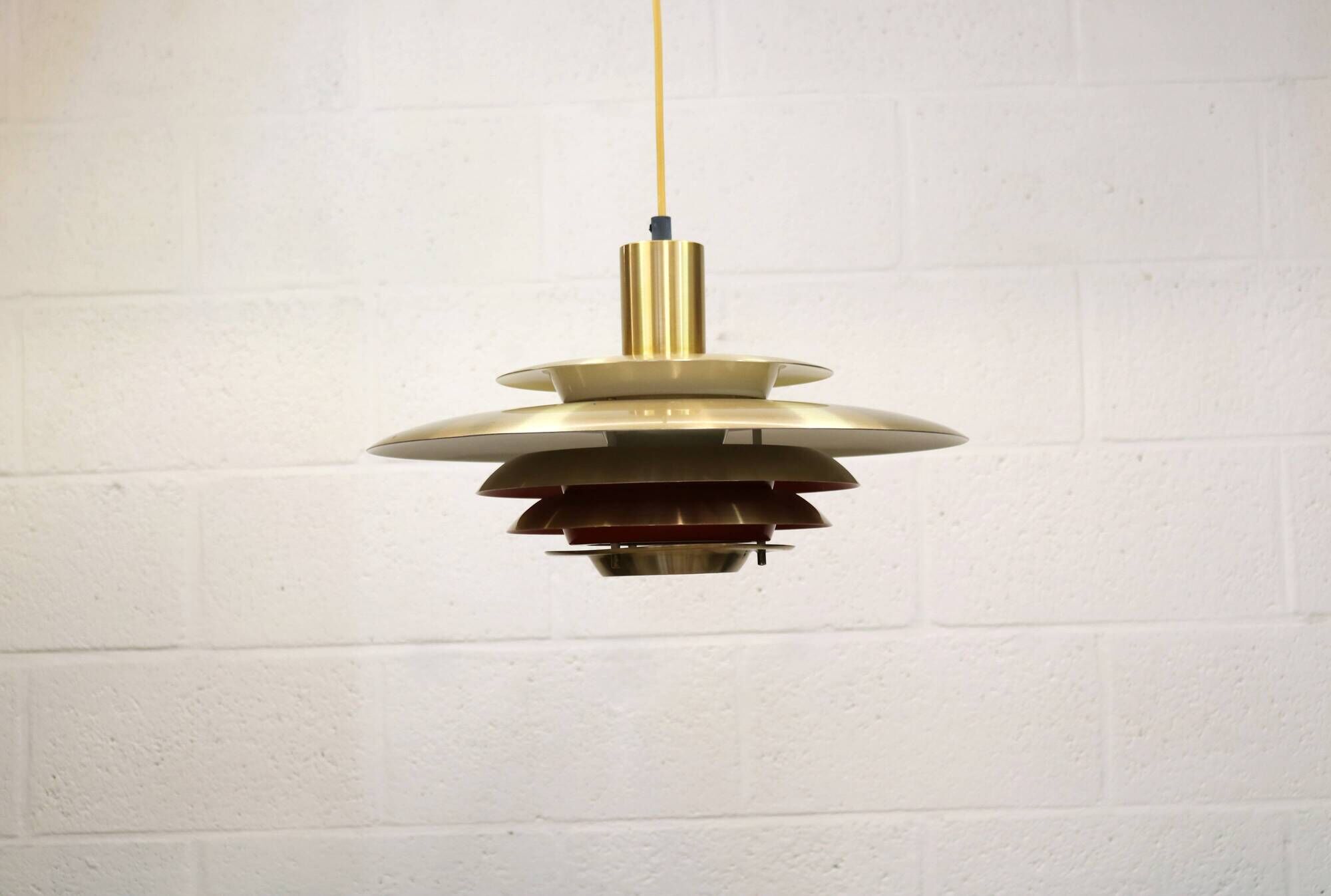 Very rare old Danish design lamp by Teknika model 425  - 60's