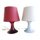 Paire de lampes de table à posé Ikea design Magnus Eleback et Carl Ojerstom