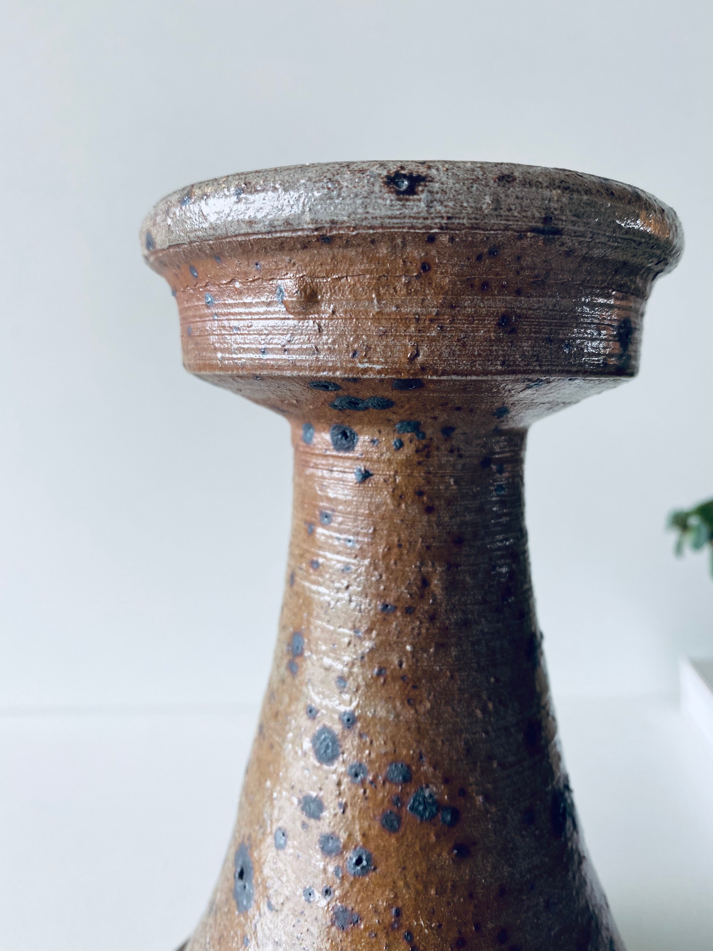 Pyrity sandstone candlestick