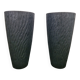 Large Handmade Talon Floor Vases or Planters, 2000s, Set of 2