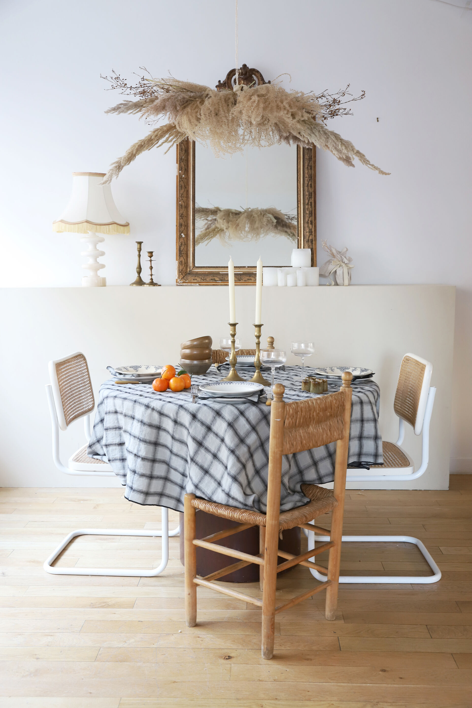 2 candle holders and 2 tea towels — All fire all flame #55