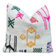 Coussin en laine berbère fait main : Coussin Kilim marocain (45x45cm)