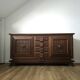 1940s Solid French Oak Sideboard — In the style of Charles Dudouyt
