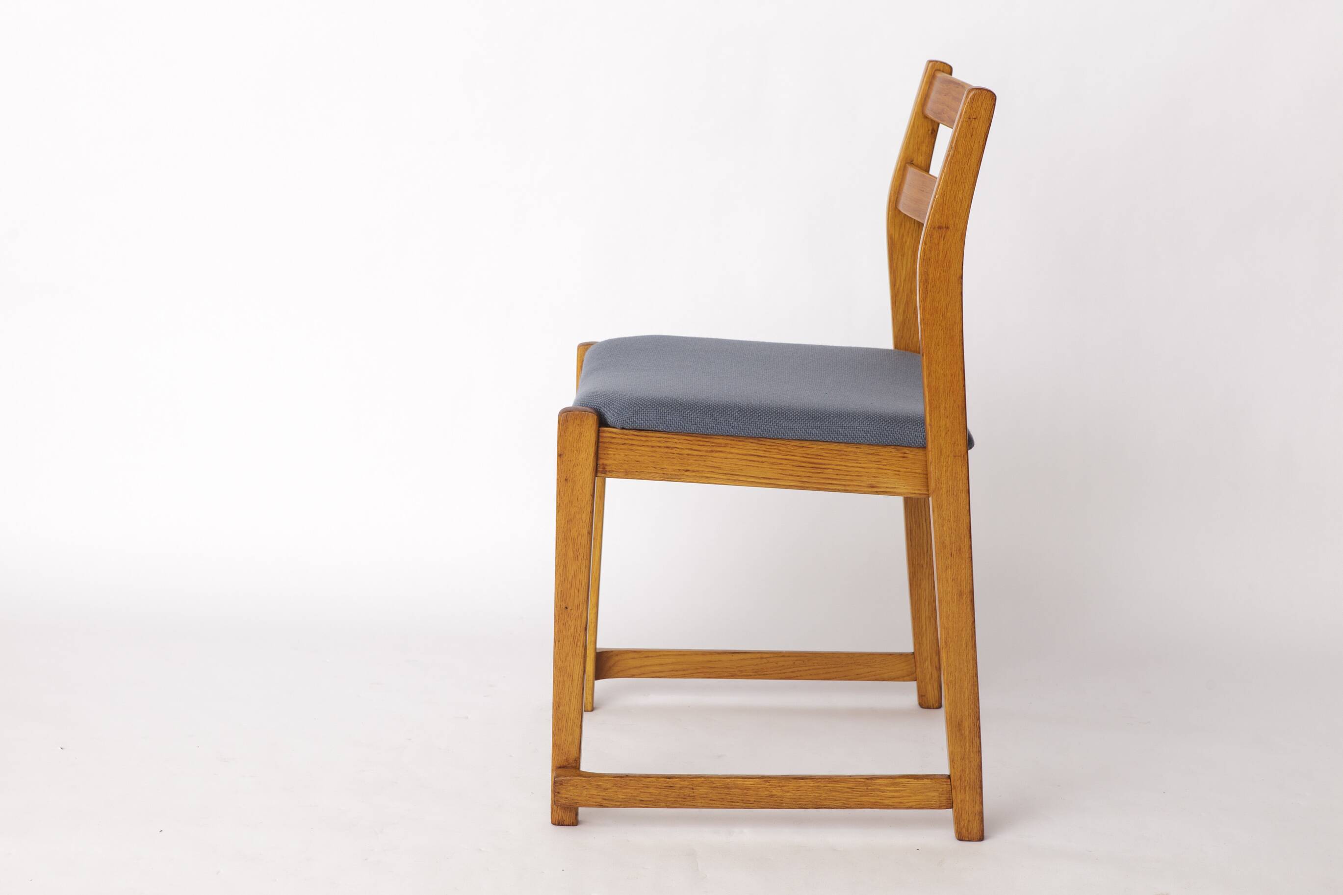 Vintage Oak Stacking Chair by Carl-Ewert Ekström – 1960s Scandinavian Desig