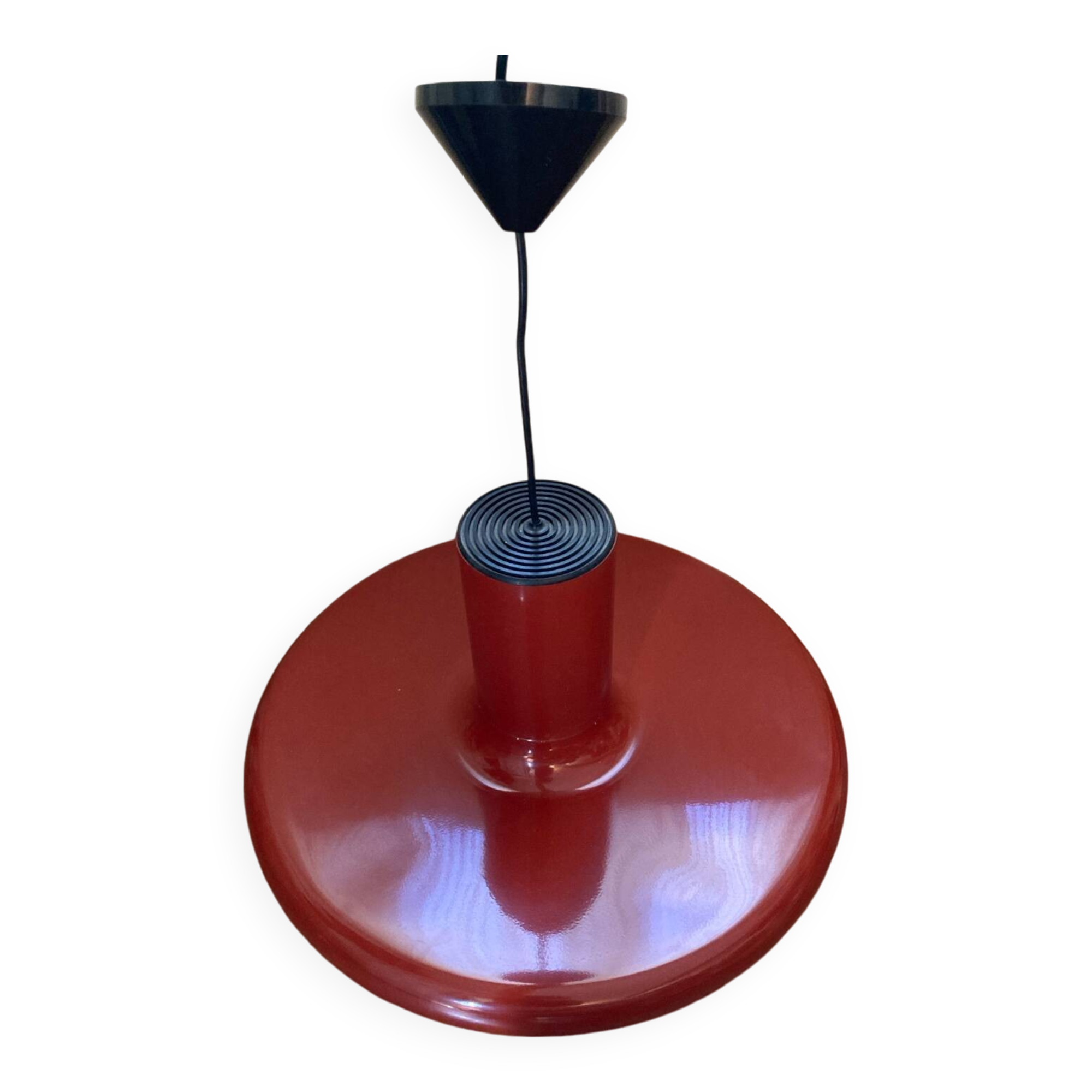 Large Pendolita design pendant light by Lita red
