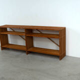 1970's Scandinavian pine open sideboard