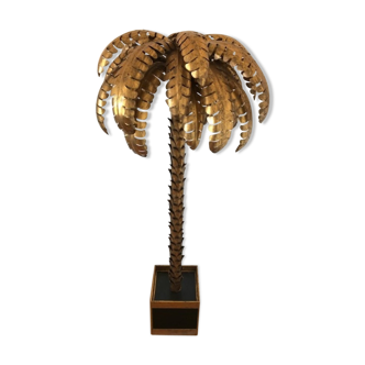 Lampadaire palmier simple années 70