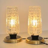 Paire de lampes à poser de style Arlus