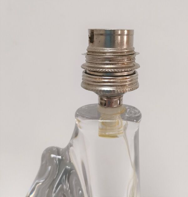 Lampe cristal Schneider vintage