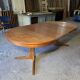 Table extensible Baumann en teck des années 60, (2 rallonges)