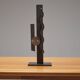 Art deco sculpture in patinated metal, 1930s