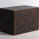 Antique chest painted in pine wood – China, around 1900