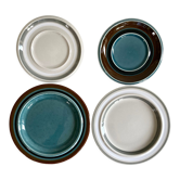 Scandinavian ceramic plates Arabia, Finland 1970
