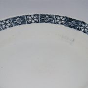 Assiette montée Terre de fer René de Longchamp