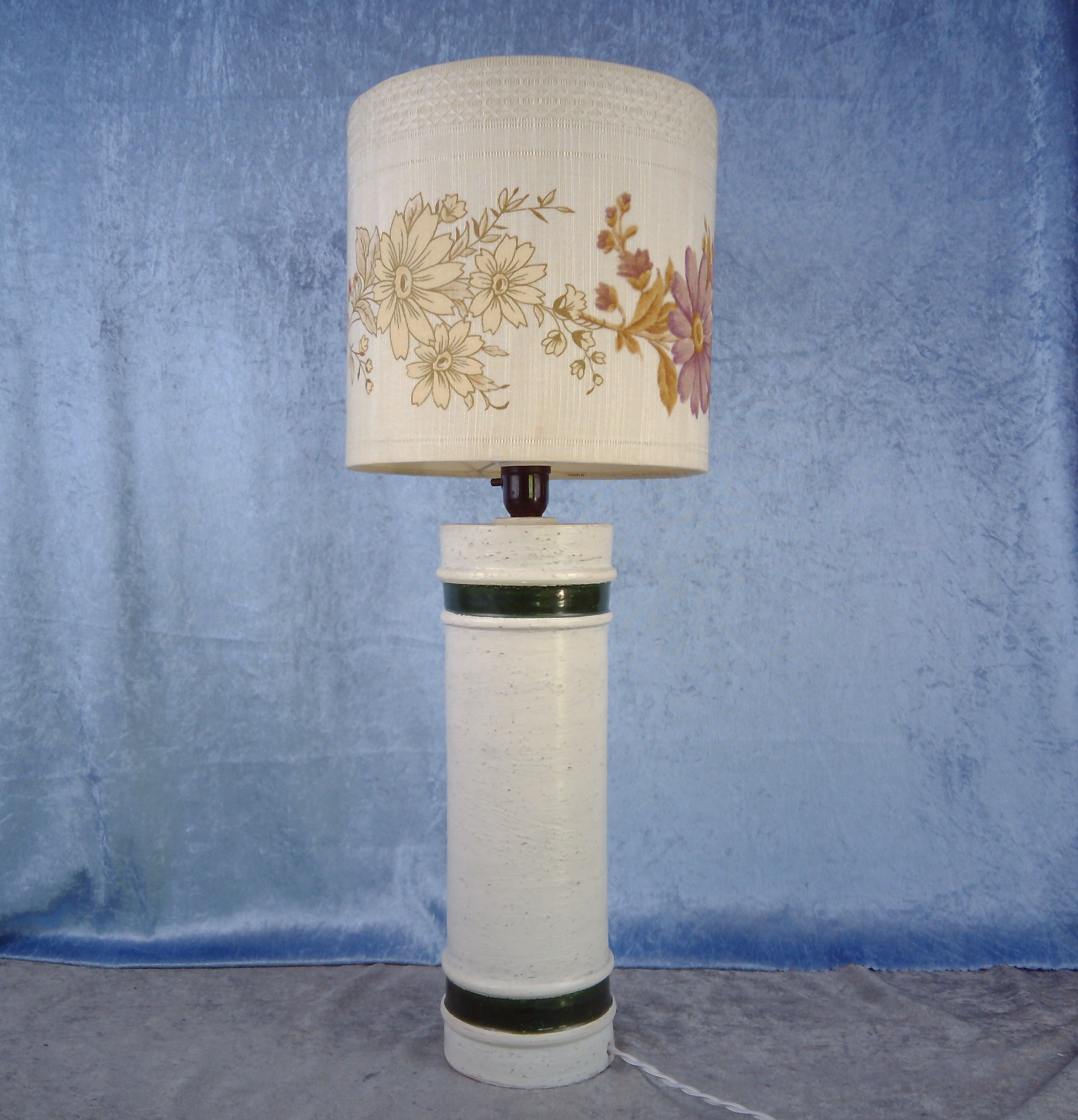Bergbom B-059 lamp, Bitossi ceramic base 1970