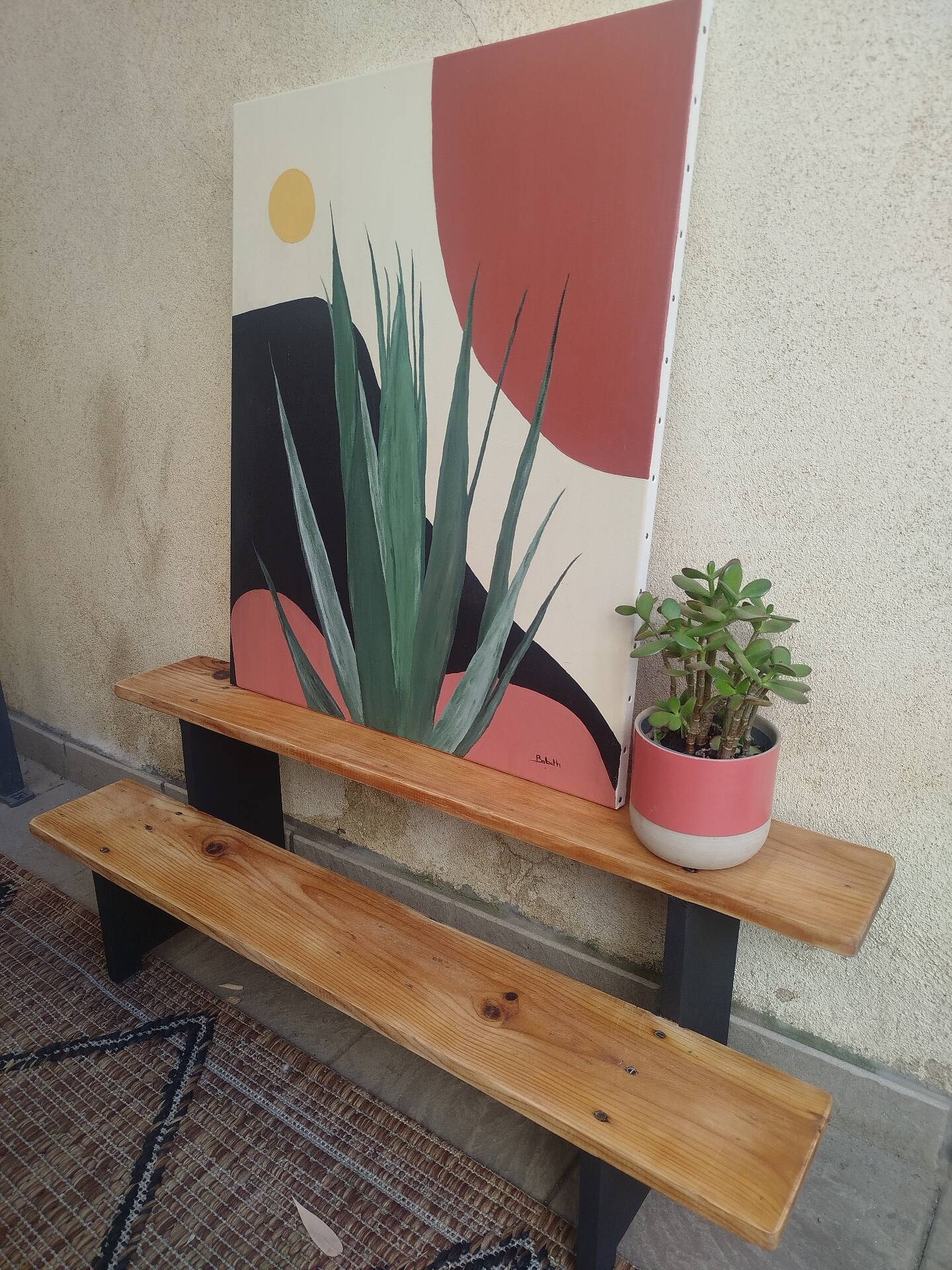 Étagère en escalier