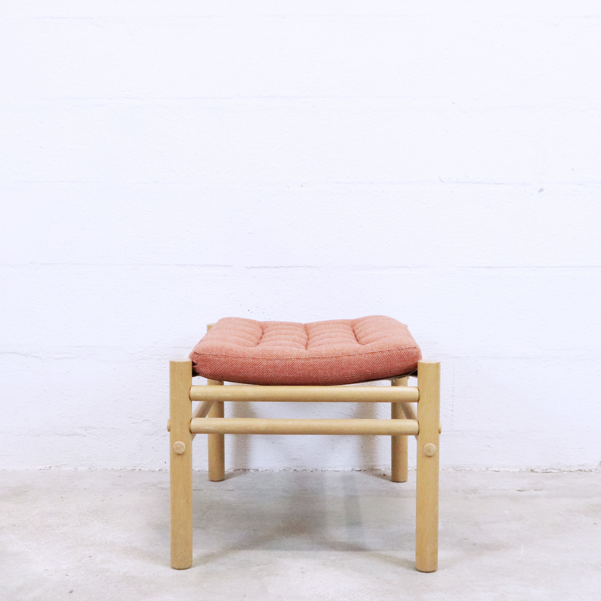 Fauteuils Safari avec un ottoman, Suède, 1960
