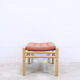 Fauteuils Safari avec un ottoman, Suède, 1960