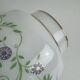 Ancienne grande suspension en opaline 1970 vintage
