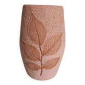 Wall vase in stone