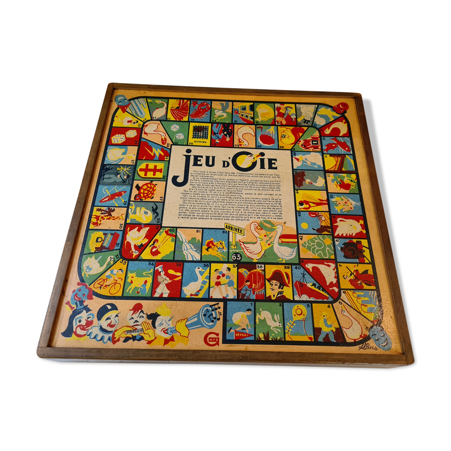 Vintage game box