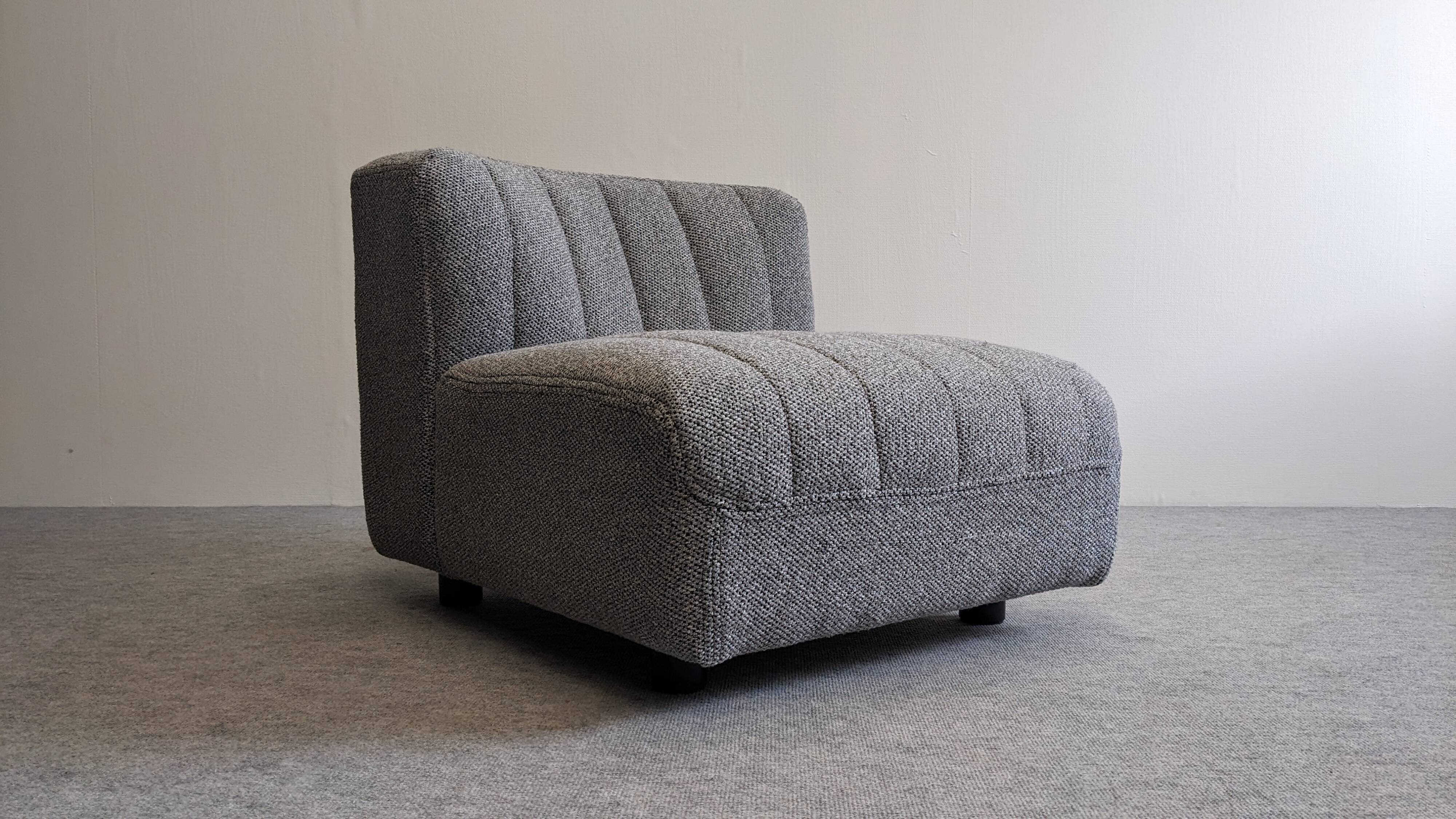 Chauffeuse de Tito Agnoli pour Mobilier International, Italie vers 1970