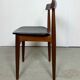 Table ronde et chaises d'Hans Olsen à Afromosia