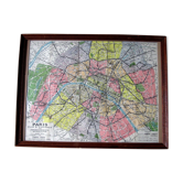 Plan Paris - Taride maps - 50s