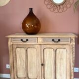 Parisian sideboard in raw wood
