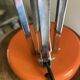 FASE lamp vintage 70s orange architect desk lamp space age design Very good
