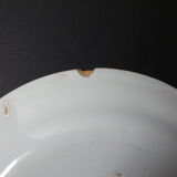 Eastern faiencerie red rooster plate: islettes