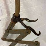 Vintage industrial scissor lamp / wall light / workshop lamp