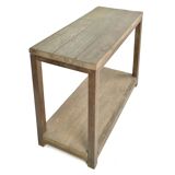 Solid wood work table