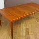 Danish Dining Table in Teak by Henry Walter Klein, Bramin Edition 1960