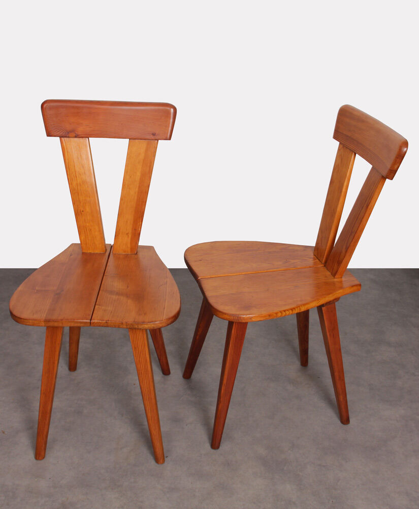 Pair of Polish chairs by Wincze and Szlekys 1940