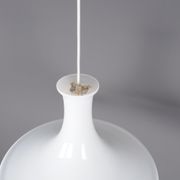Mandarin Glass Hanging Lamp by Michael Bang for Holmegaard, 1980s
